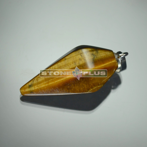 Подвеска "Маятник" - тигровый глаз