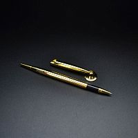 Ручка толстая с черной вставкой