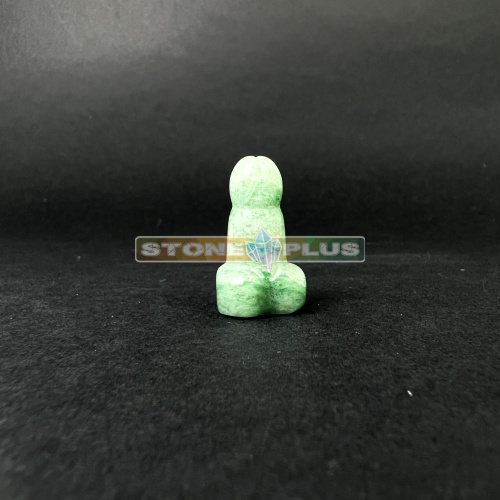 Сувенир Прикол 28 мм - авантюрин зеленый