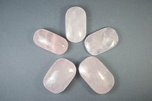 Розовый кварц 1 с (овалы) / 1 упаковка - 100 гр