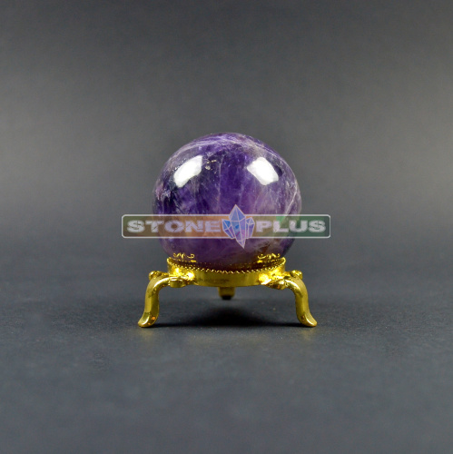 Шар аметист (шевронный) 54-56 мм