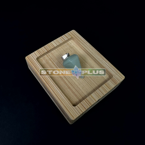 Кулон "Маятник" малый - авантюрин зелёный