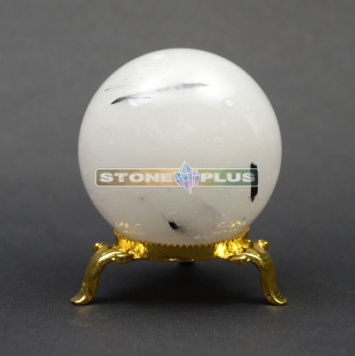 Шар кварц с турмалином 60-62 мм