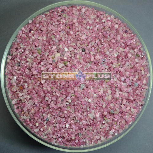 Турмалин розовый галтовка 3-5 мм / 1 упаковка - 100 гр
