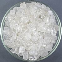 Горный хрусталь галтовка 10-20 мм / 1 упаковка - 100 гр