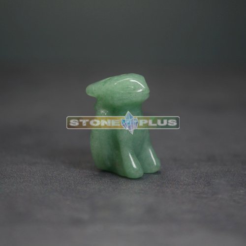 Фигурка Дракон из авантюрина зелёного 25 мм