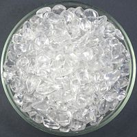 Горный хрусталь прозрачный галтовка 10-20 мм / 1 упаковка - 100 гр