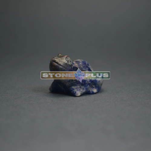 Фигурка Лягушка 30 мм из содалита