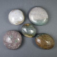 Галтовка крупная Агат моховой / 1 упаковка - 100 гр