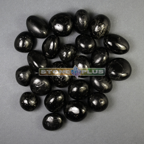 Турмалин шерл галтовка / 1 упаковка - 100 гр