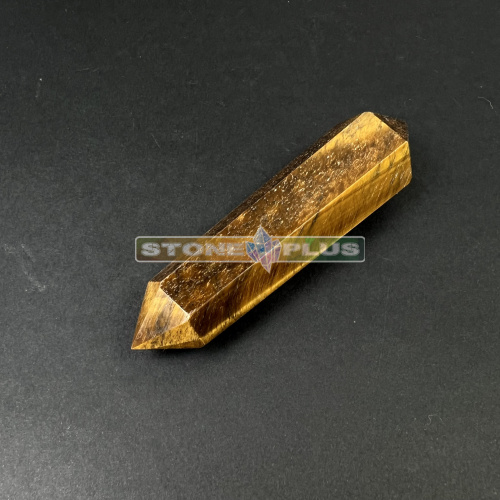 Кристалл тигровый глаз двусторонний 80-89 гр.