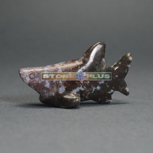 Фигурка Акула 50 мм из агата