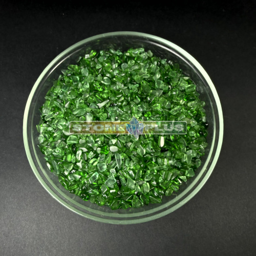 Улексит зеленый галтовка 3-5 мм / 1 упаковка - 100 гр