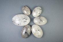 Турмалиновый кварц 1с (овалы) / 1 упаковка - 100 гр