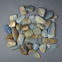 Карибский кальцит галтовка / 1 упаковка - 100 гр