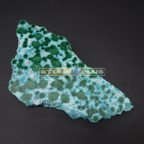 Срез Малахит с хризоколлой №1 427 гр