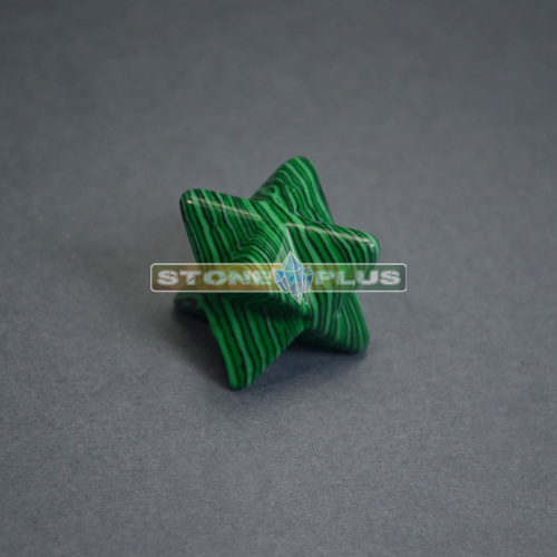 Меркаба 20х20 мм из малахита(имитация)