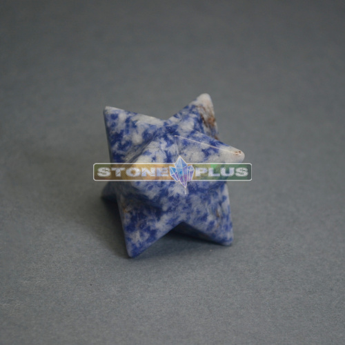 Меркаба 27х27 мм из лазурита