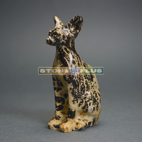 Сувенир "Сфинкс" из яшмы пейзажной