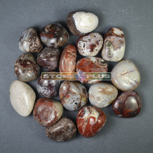 Агат мексиканский галтовка / 1 упаковка - 100 гр