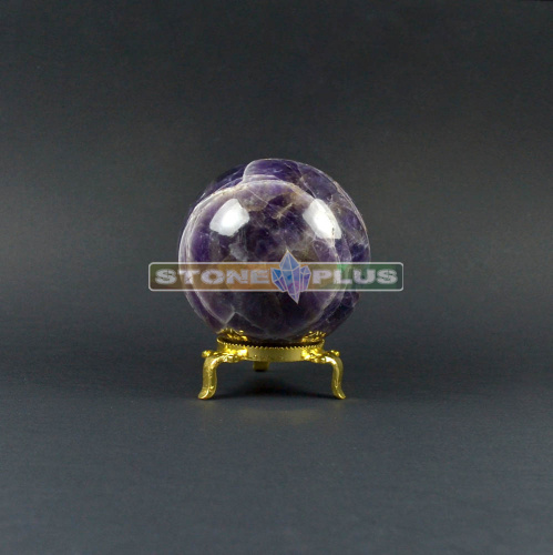 Шар аметист (шевронный) 72-74 мм Шар аметист (шевронный) 72-74 мм