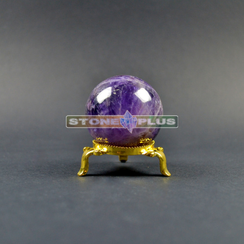 Шар аметист (шевронный) 50-52 мм