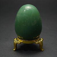 Яйцо из авантюрина зеленого