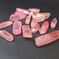 Кристалл Ауракварц колотый Розовый / 1 упаковка - 100 гр