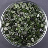 Яшма зеленая галтовка 10 - 15 мм / 1 упаковка - 100 гр