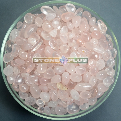 Галтовка Розовый кварц 1С 10 - 15 мм / 1 упаковка - 100 гр