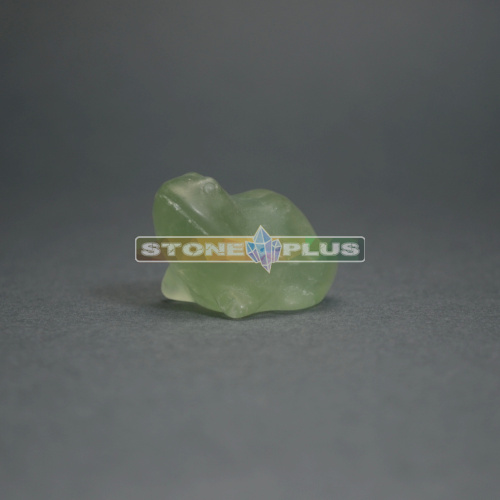 Фигурка Лягушка 30 мм из флюорита зелёного