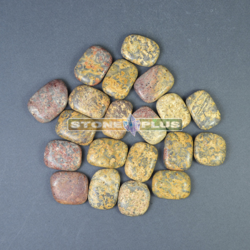 Галтовка "Агат узорчатый" (плашки) / 1 упаковка - 100 гр