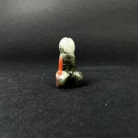 Сувенир Прикол 28 мм - яшма серо-красная