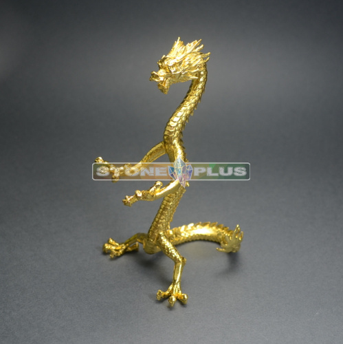 Сувенир-подставка "Дракон" золото