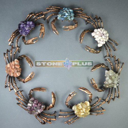 Сувенир Краб с галтовкой