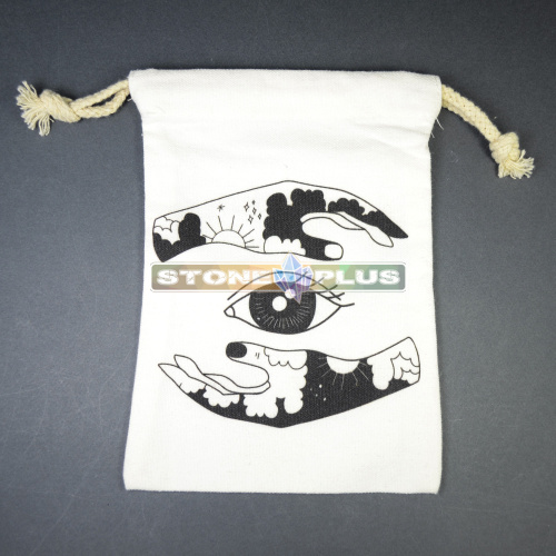 Льняной мешочек Руки и Глаза