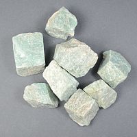 Необработанный амазонит крупный. Упаковка - 100 гр.