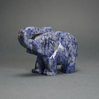 Фигурка Слона 75 мм из лазурита