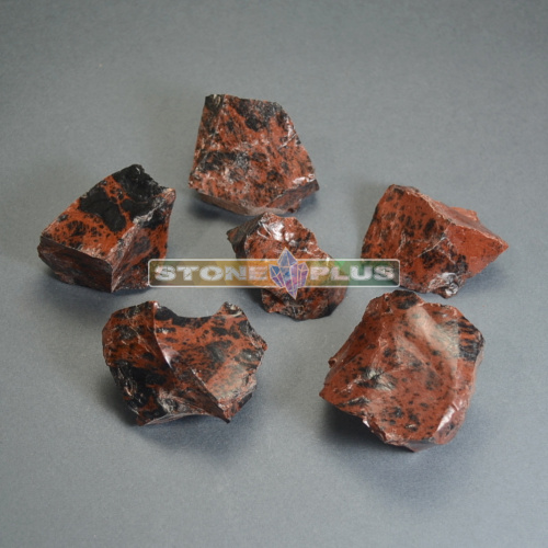 Необработанный обсидиан коричневый. Упаковка - 100 гр.