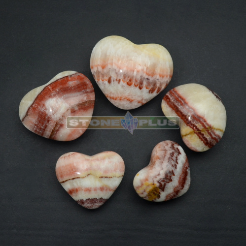 Сердце  из родохрозита
