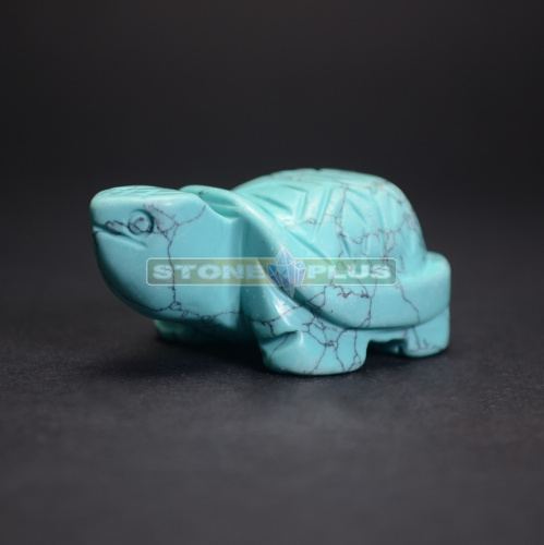 Фигурка Черепахи 45 мм из говлита голубого