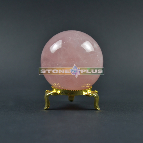 Шар розовый кварц 66-68 мм