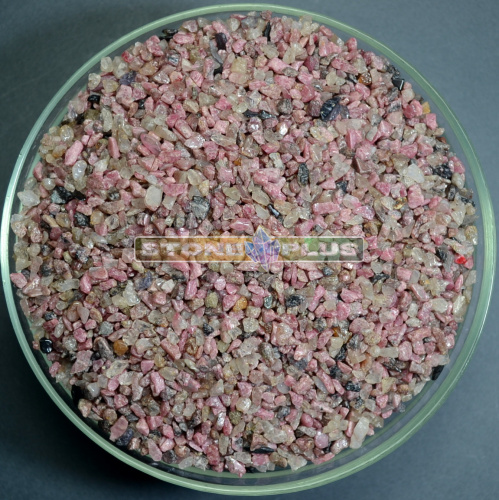 Родонит галтовка3-5 мм / 1 упаковка - 100 гр
