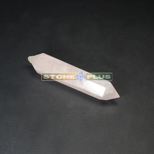 Кристалл розовый кварц двухсторонний 80 гр №2