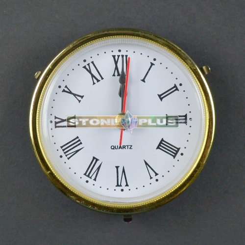 Встраиваемый механизм белый (римский циферблат)