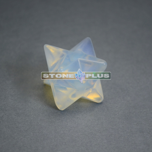 Меркаба 27х27 мм из лунного камня(имитация)