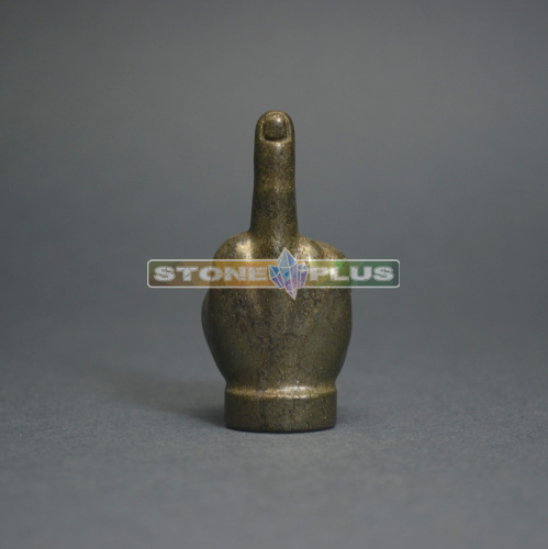 Фигурка Средний палец 50 мм из пирита