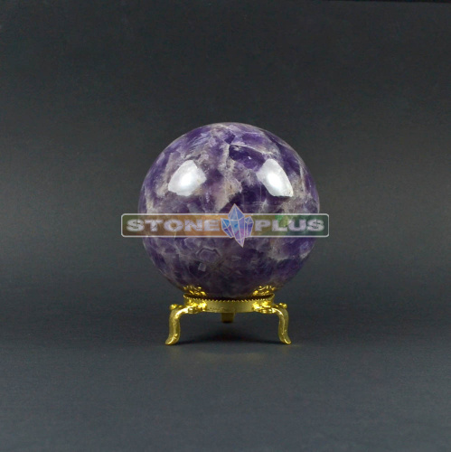 Шар аметист (шевронный) 78-80 мм Шар аметист (шевронный) 78-80 мм