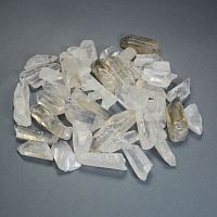 Необработанные кристаллы Горного хрусталя (галтованный)/ 1 упаковка - 100 гр