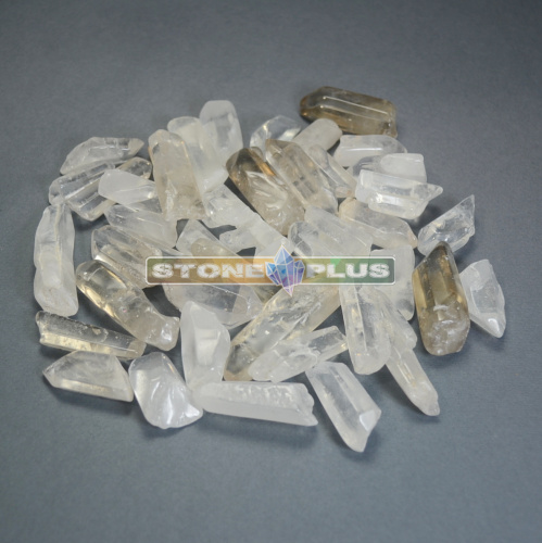 Необработанные кристаллы Горного хрусталя (галтованный)/ 1 упаковка - 100 гр